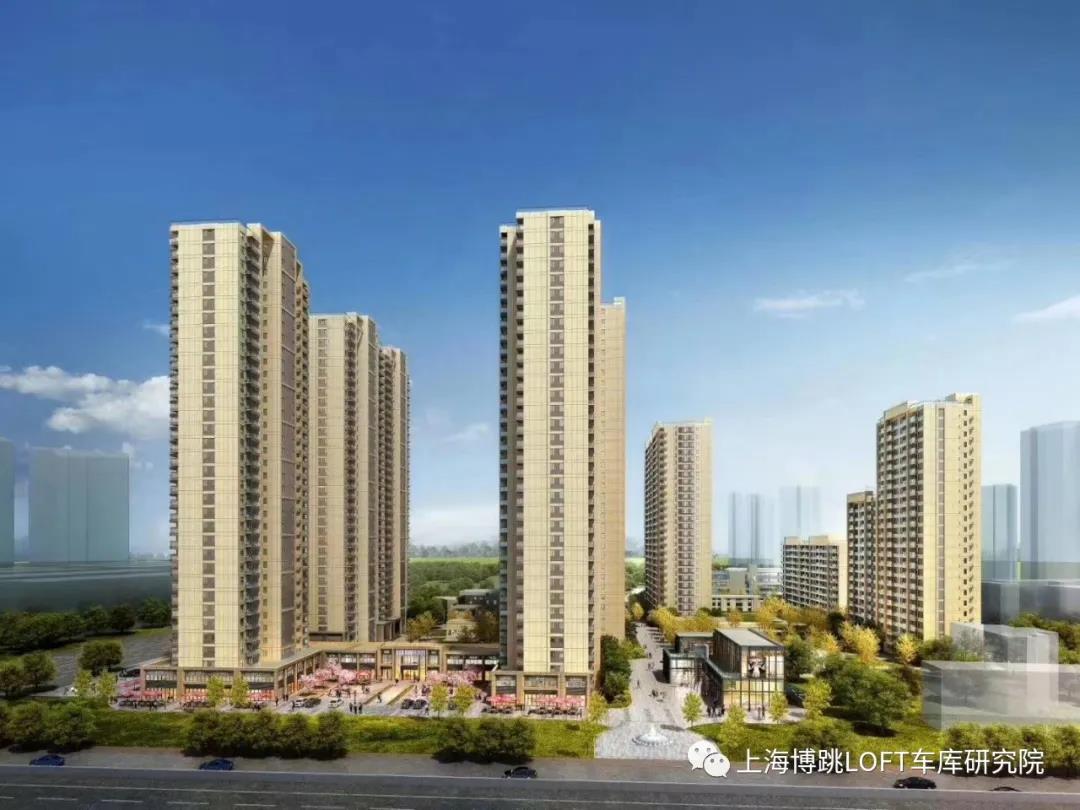 阿拉善采用了LOFT车库武汉当代集团春风十里项目现已结构封顶！